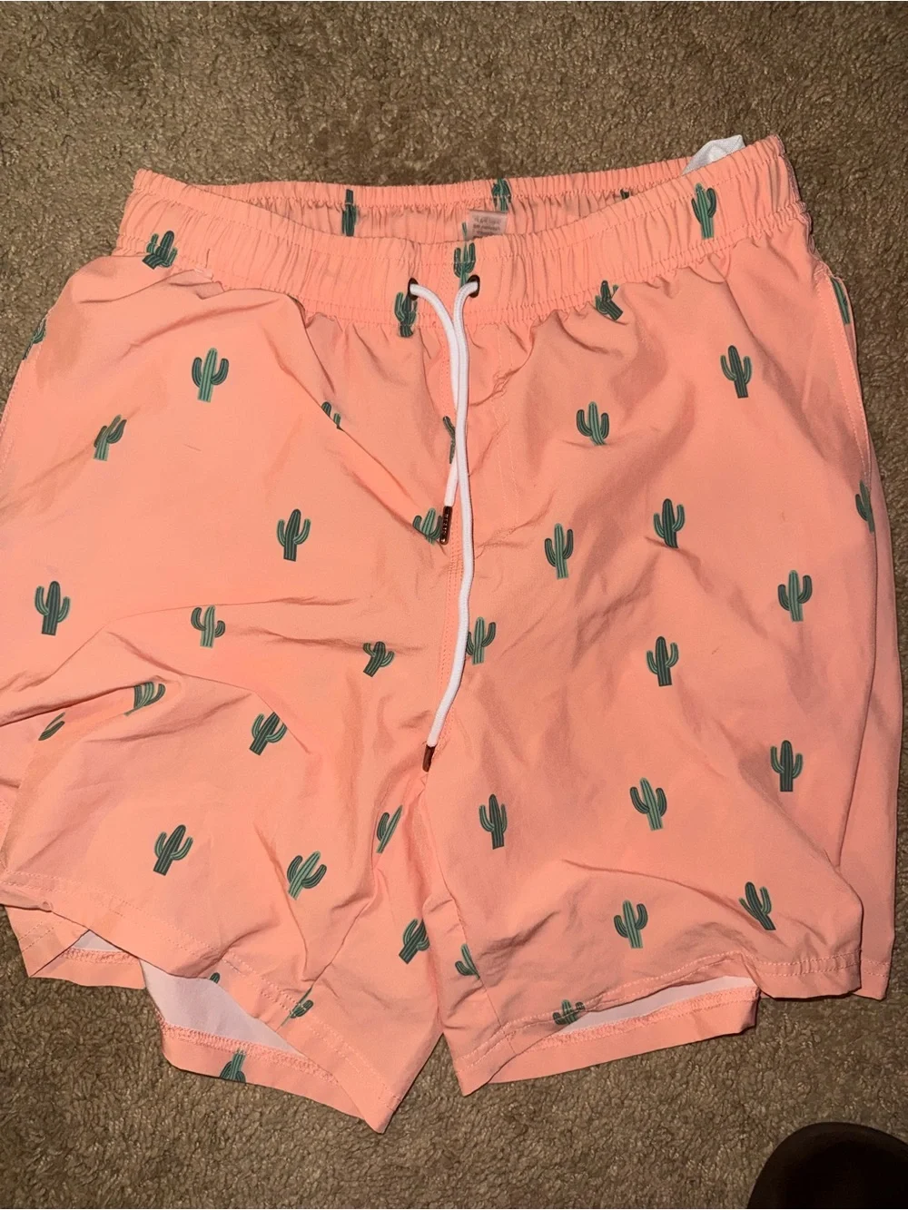 Used heat gym shorts with liner.